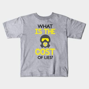 what Is the cost of lies/ MotleyRock Chernobyl 2019 TV,3.6 Roentgen Not Great, Not Terrible Chernobyl Kids T-Shirt